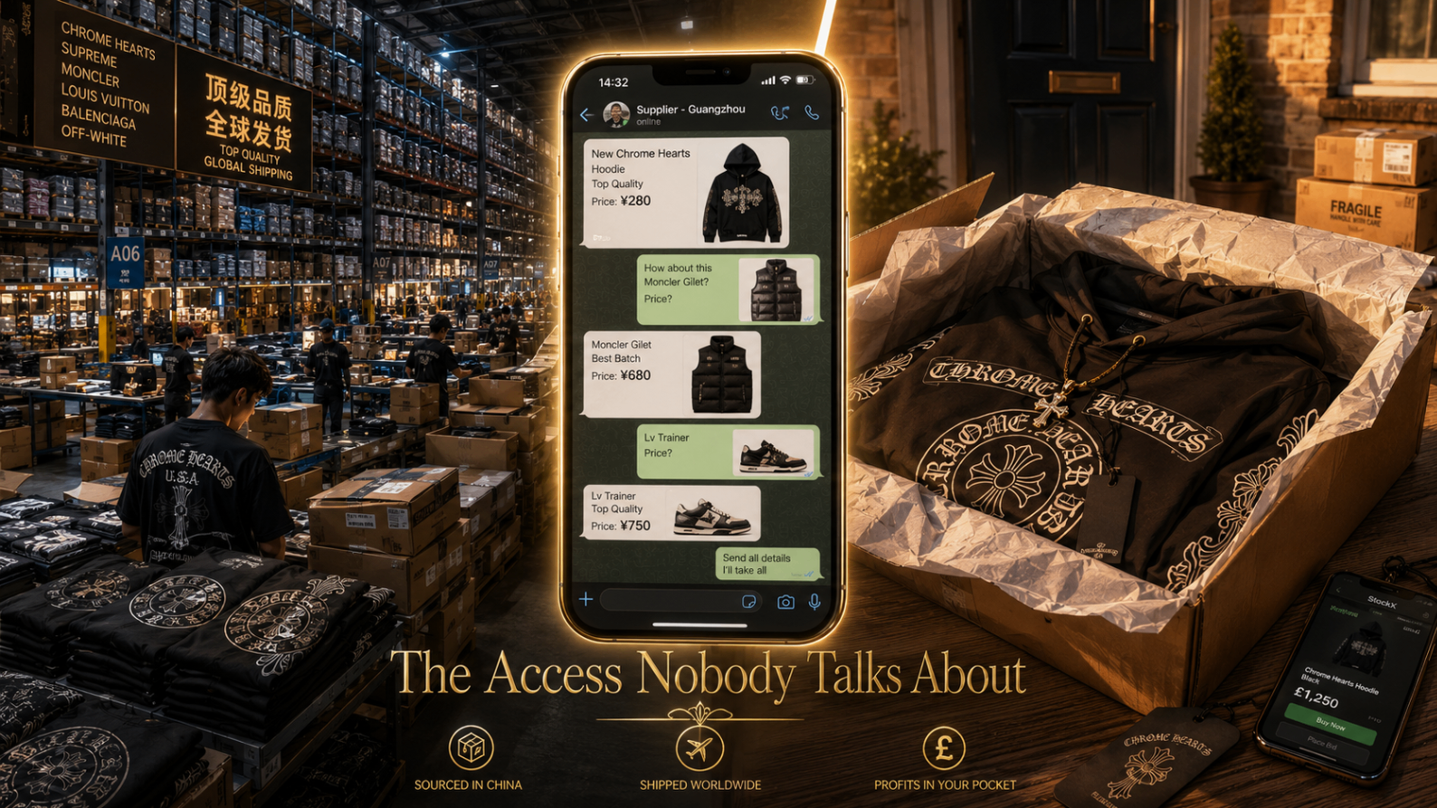 The NyroSupplies vendor directory — verified international clothing suppliers and contacts
